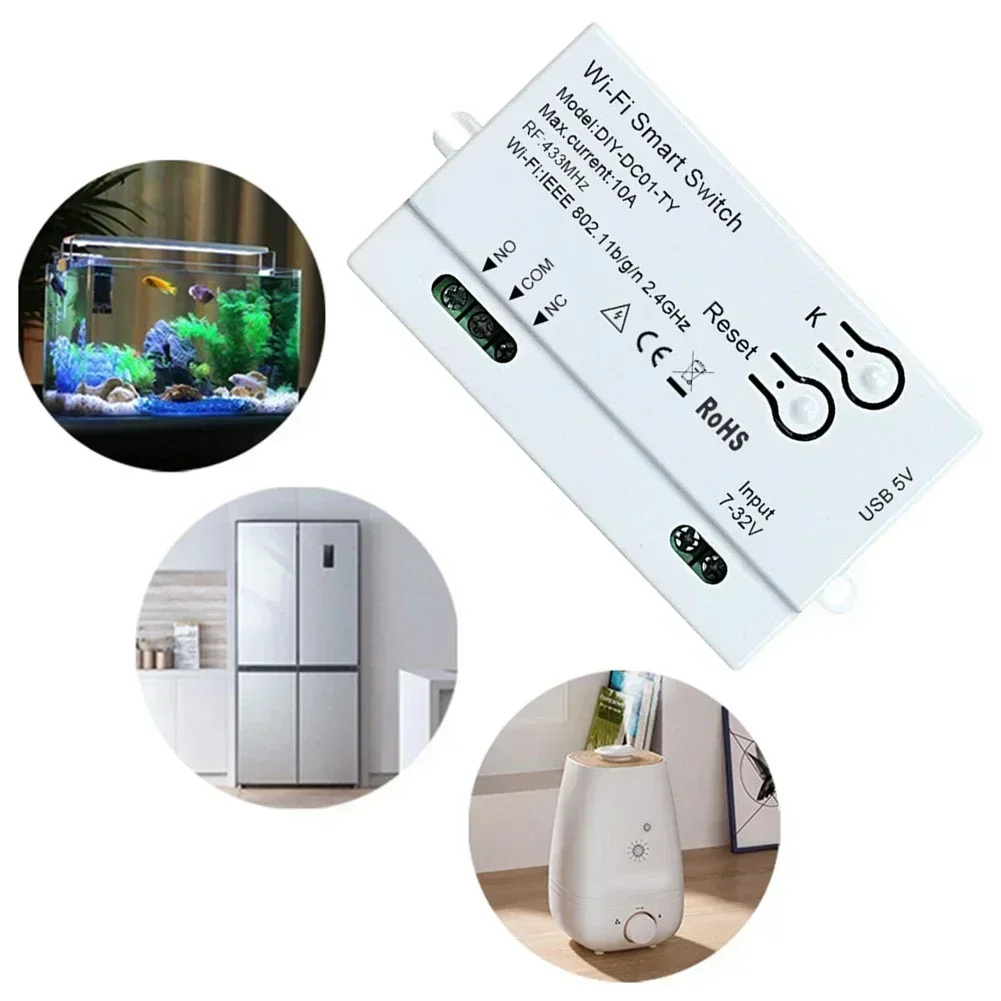 Tuya Mini Wifi Switch Module Support Home DIY Switches Life APP For Alexa For Google Home Voice Control