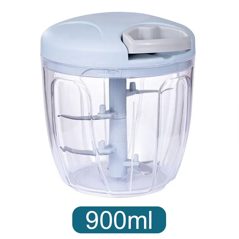 مفرمة الثوم اليدوية 500/900 مللي هراسة الثوم الغذاء الخضروات قطاعة اللحوم المطاحن أدوات المطبخ مفرمة يدوية هراسة الثوم