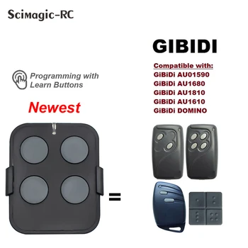 GIBIDI Garage Door Gate Opener Remote Control GIBIDI AU01590 AU1600 AU1610 AU1680 AU1810 DOMINO Handheld Transmitter Controller 1
