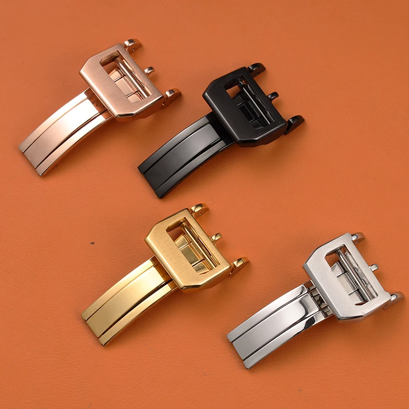 18mm Stainless Steel Folding Clasp for IWC Pilot Mark Portuguese