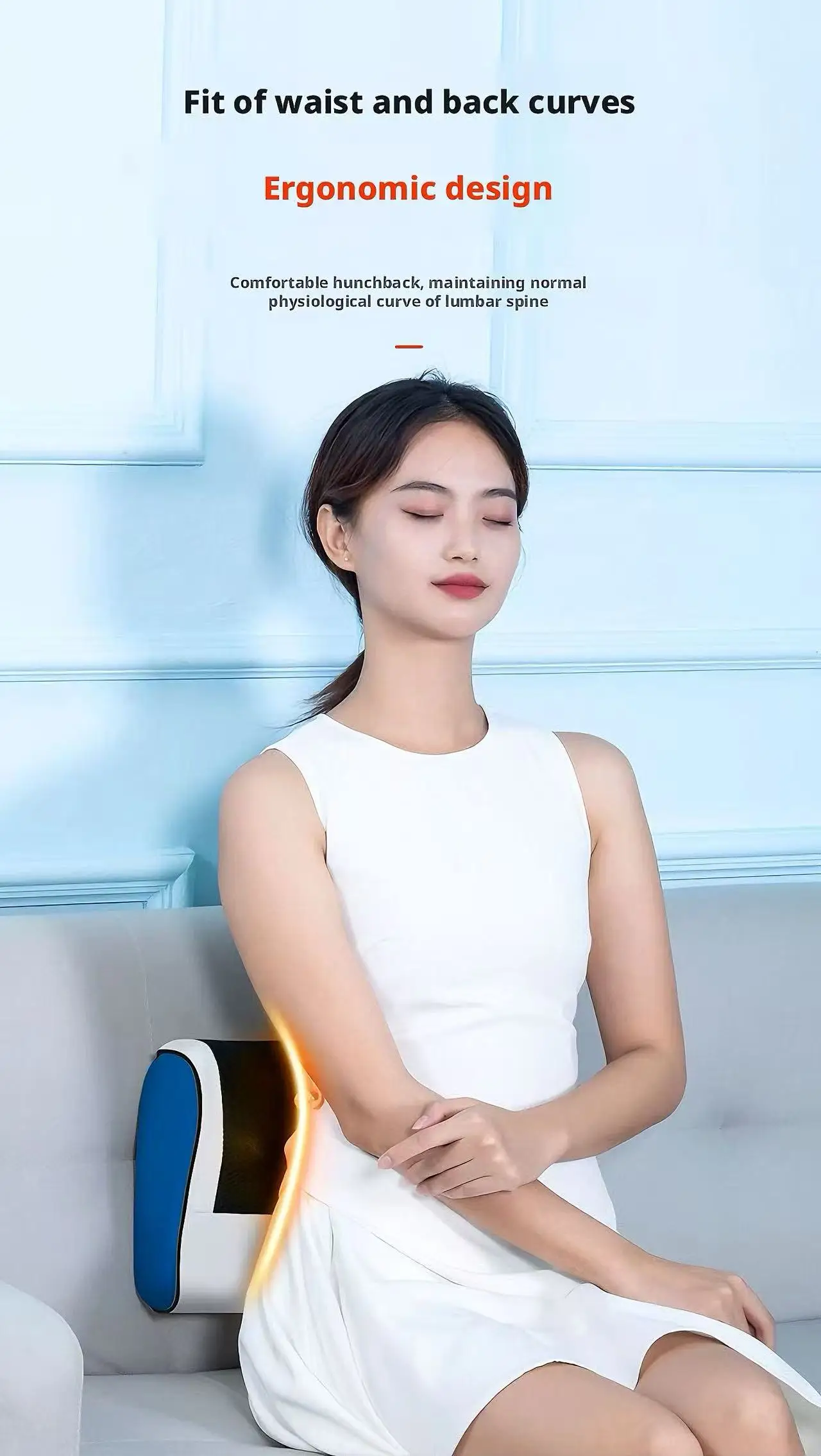 Deep Tissue 4d Neck Massage Pillow With Heat For Cervical Pain_voghion.com