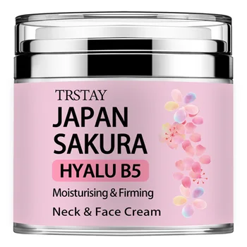 Japan Sakura Essence Cream, Sakura Tone Up Cream with Hyaluronic Acid, 1
