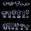 17Pcs/Set Mini Transparent Kitchenware Toy Drink Cups Dish Plate Tableware Miniatures DIY Pretend Play 1
