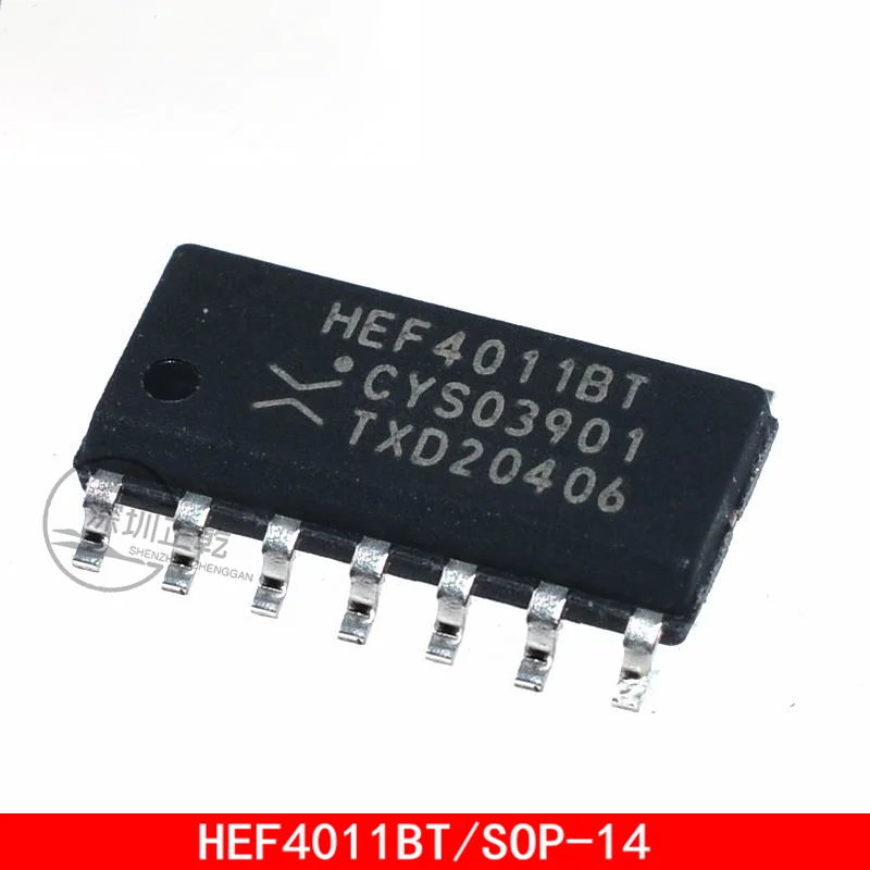 

1 шт./лот HEF4011BT SOP-14 HEF4011 четыре 2-входного чипа NAND IC