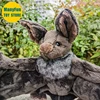 Bat Plush Toy High Fidelity Vampire Bat Plushie Fruit Bat Peluche Lifelike Stuffed Animals Simulation Doll Kawai Toy Gifts Kids 6