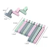 12Pcs/set Bag Plastic Clips Househould Snack Storage Bag Sealer Kitchen Mini Vacuum Sealer Clamp Food Clip Bag Seal Tool 2