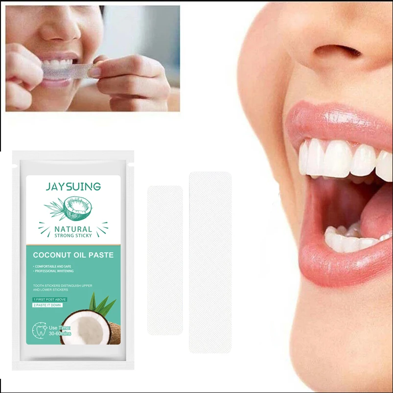 TeethWhiteningStripsRemovePlaqueStainsEffectiveBleachingGel