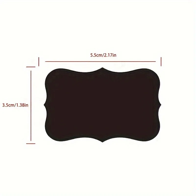 120pcs/roll Black Labels,Along with1 Liquid Chalk Pens,Perfect for Decorating Parties,Organizing Your Home, Kitchen, And Office. - 3