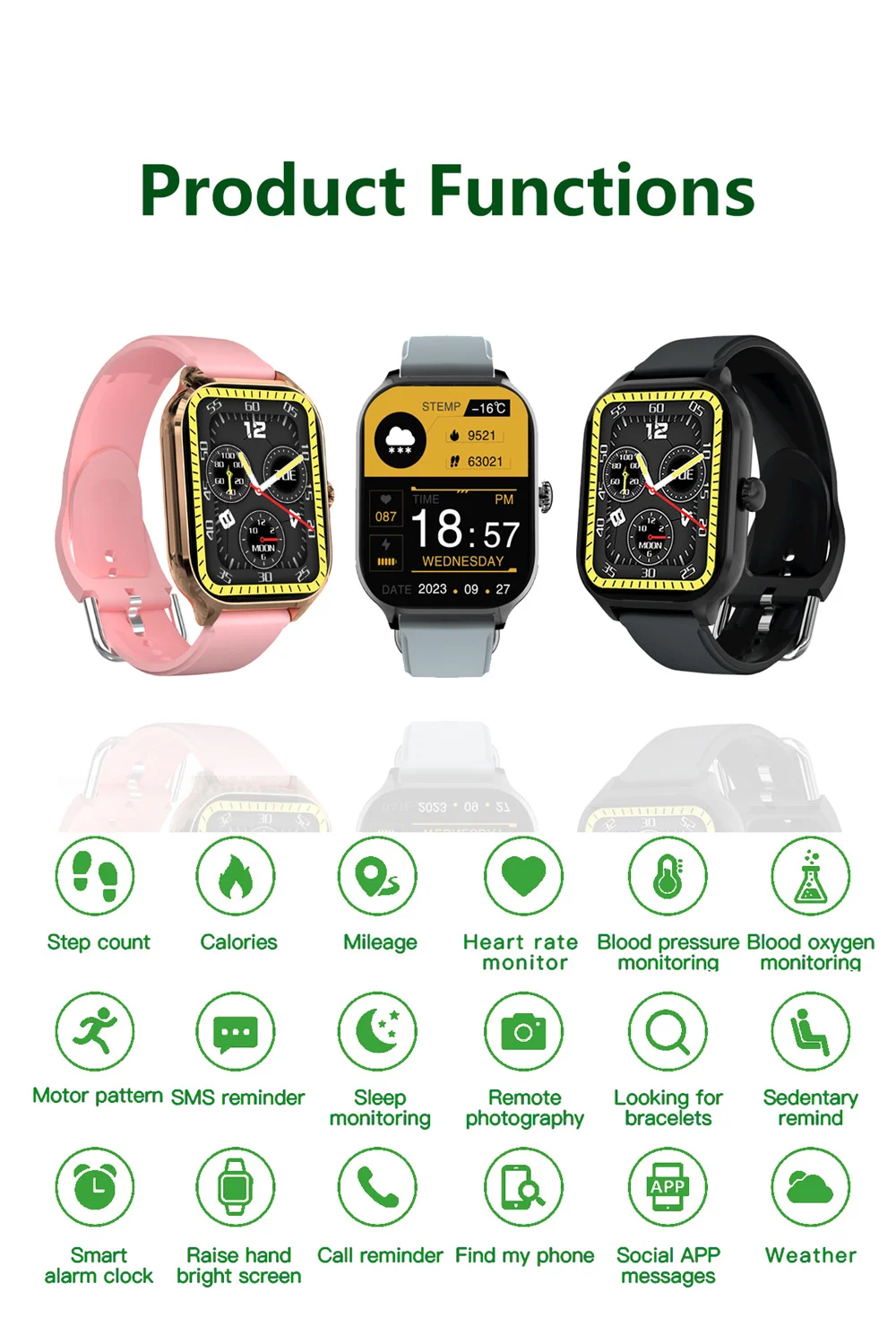 2025 New H9 Max Smartwatch Answer Call Calorie Tracking Heart Rate Blood Oxygen Sleep Monitoring For Xiaomi Sports Smart Watch