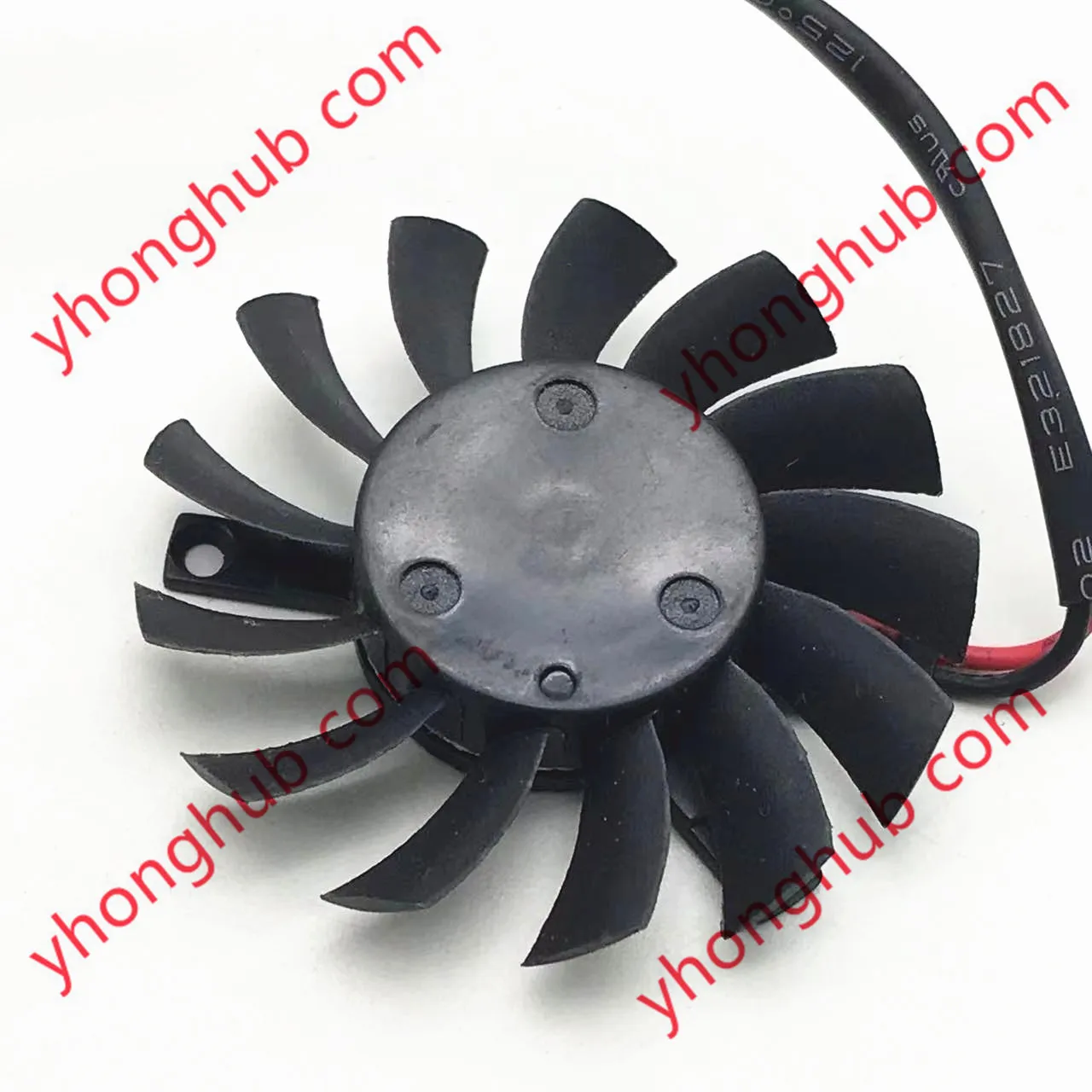 Evercool T055010sh dc 5v 0.40a Dia.45 mm Buraco C.t.c 35x35x27 mm Ventilador de Refrigeração sem Moldura de Fios - Imagem 2