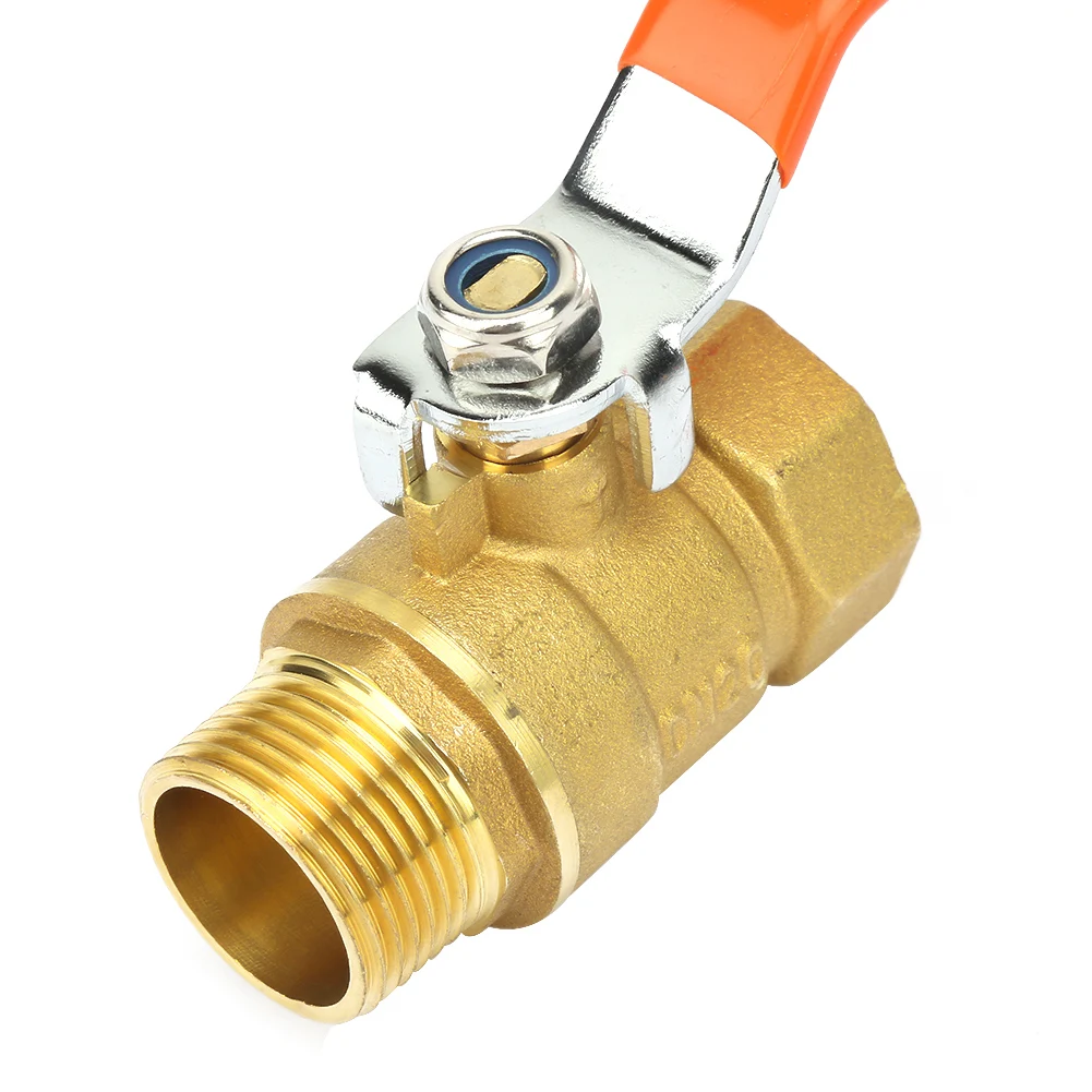 Ball Valve, Brass Pipe Ball Valve Male and Female Thread 3/4"BSP DN20