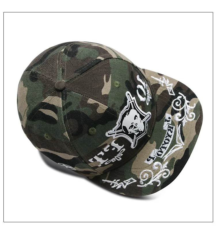 Hip Hop Punk Rock Snapback Cap – Flat Bill Skateboard Hat