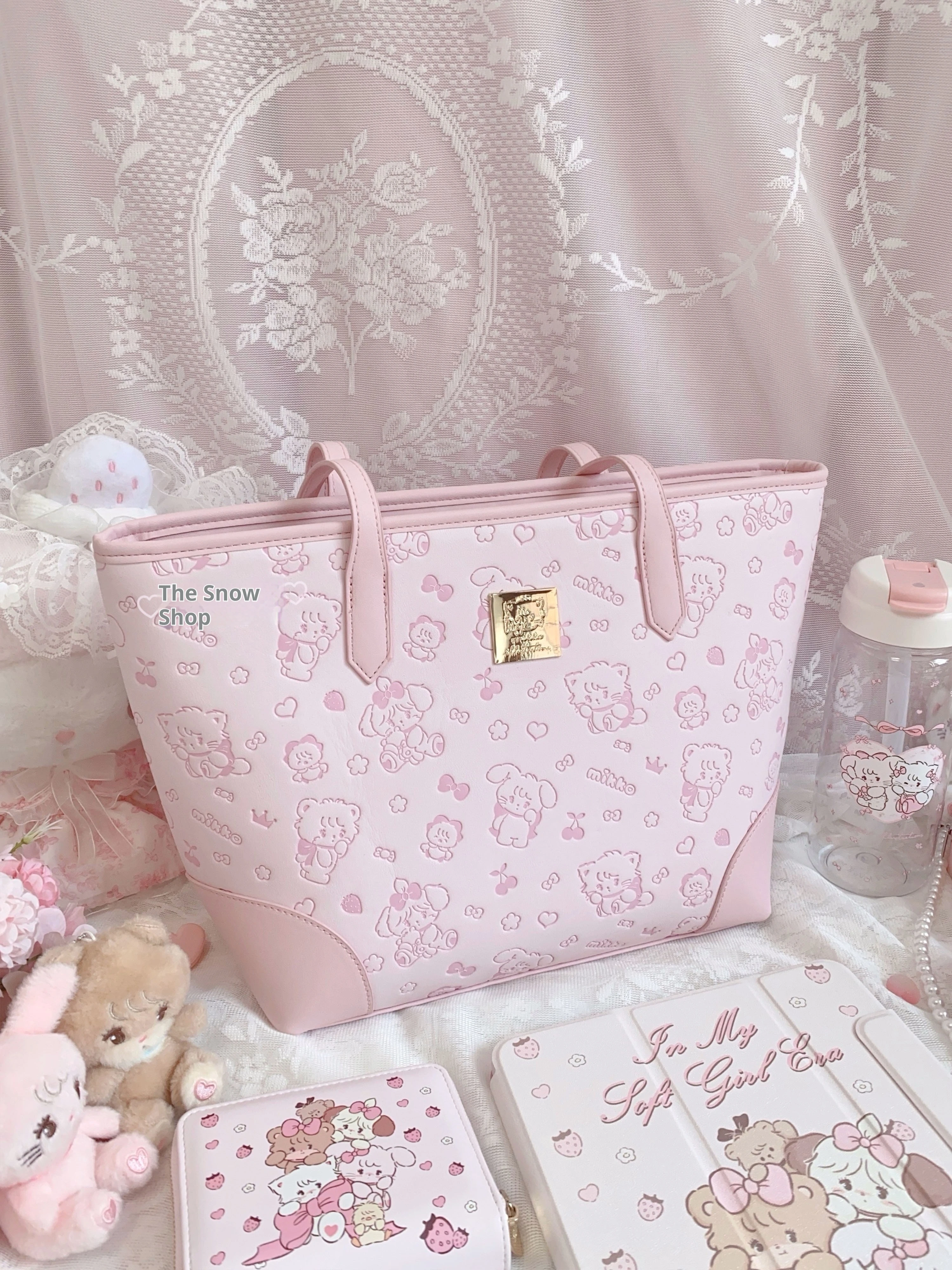 バッグ MIKKO Kawaii Mikko Tote Bag Handheld Bags Versatile Large Capacity