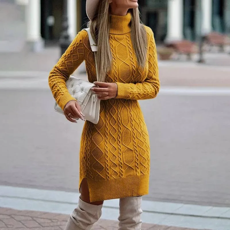 gold sweater dresses Dolman Sleeve Long Sleeve Sweater Off Shoulder, Sophia Mini Dress in Gold, Size L,