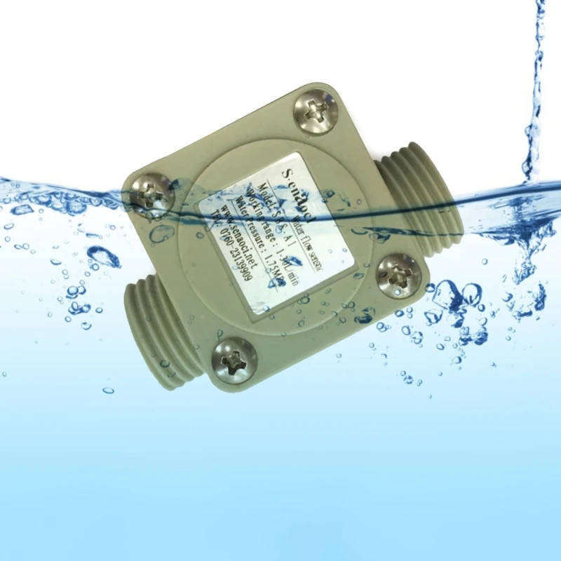 Convenient DN15 1-30L/min Water Flow Sensor Water Controller Switch 1.25" 32mm