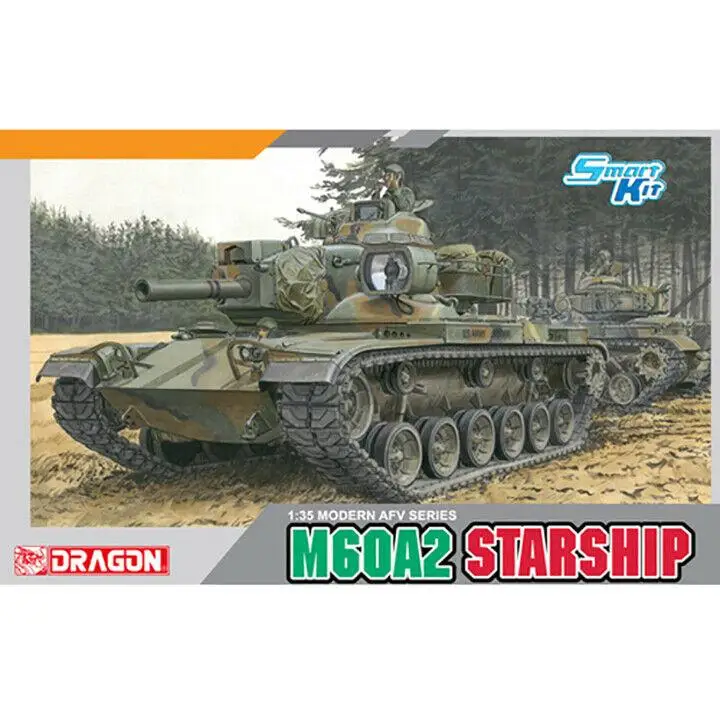 

Dragon 3562 1/35 scale M60A2 Starship - Smart Kit