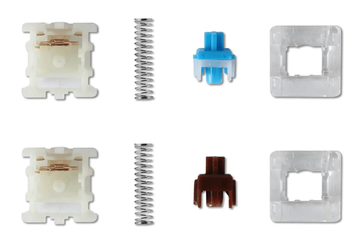 Conjunto 110 Peças do Interruptor do Tampão v2 de Gateron para o Teclado Mecânico - Imagem 3