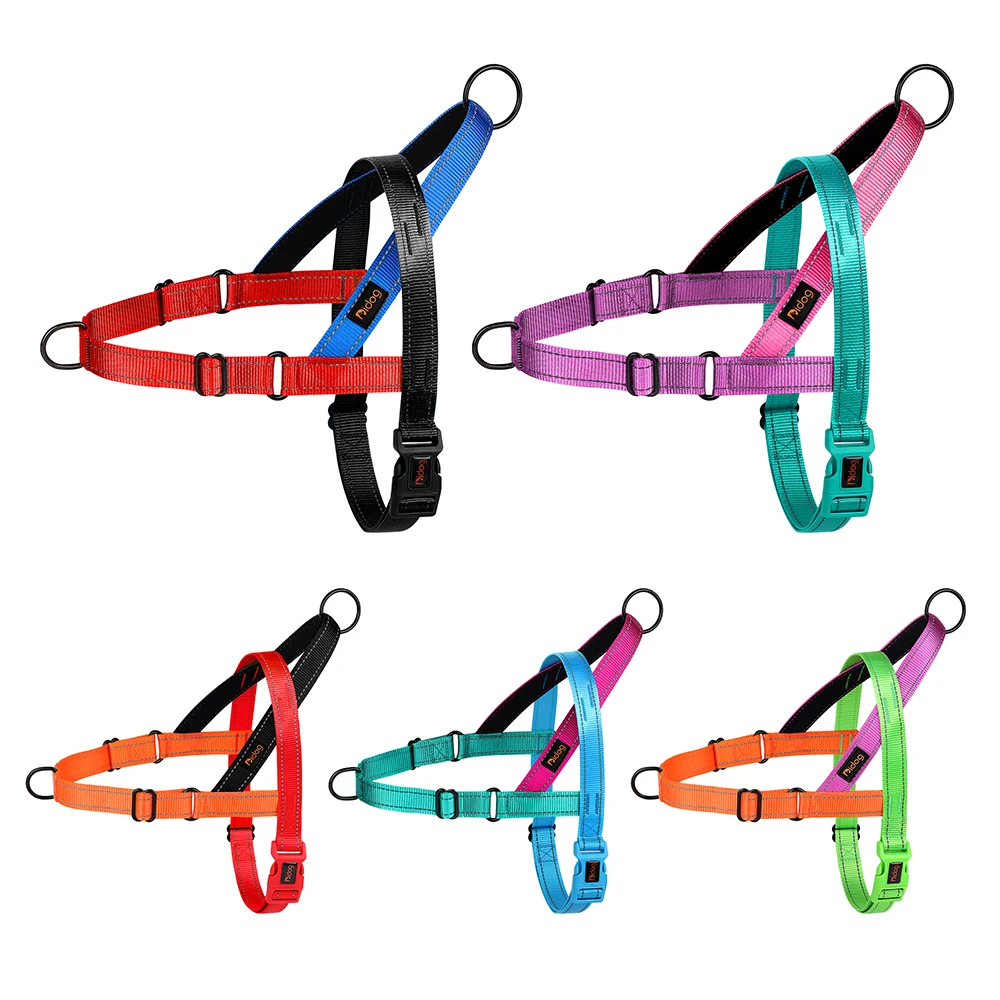 Reflective Dog Harness – Adjustable No-Pull Vest for Small & Large Dogs 2