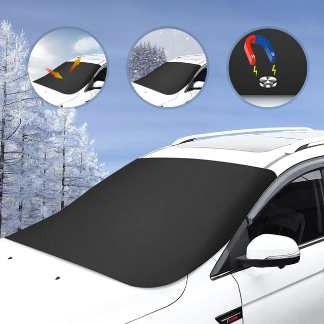 Car Windscreen Snow Ice Shield Waterproof Car Windshield Protector Cover  Anti Frost Auto Winter Outdoor Magnetic Cover Accessori - AliExpress