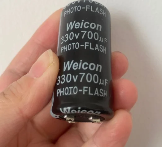 capacitors 330v 700uf flash light component electronic capacitor 25*50mm