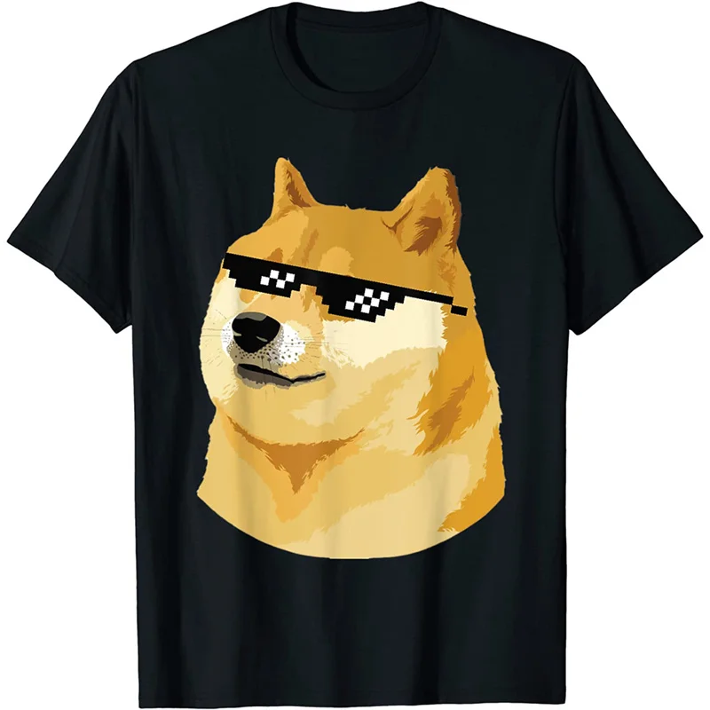 

Meme Balltze Cheems RIP Grpahic T Shirt for Men Clothing Funny 3D Doge Fans T-shirts Fashion Streetwear Casual Unisex Kids Tops