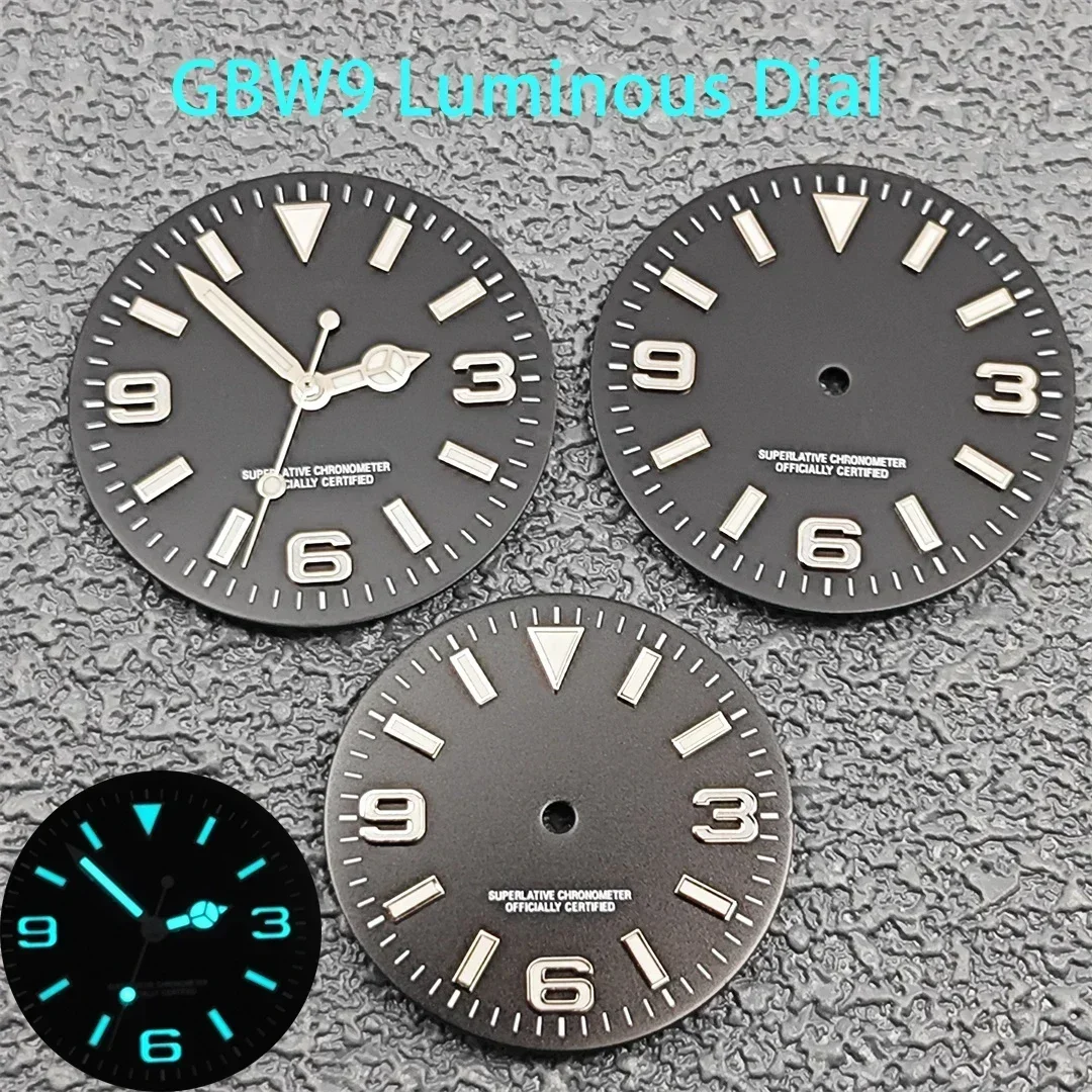 Luminous Watch Dial - Premium 28.5mm & 31mm Watch Faces - Explore 369 Design