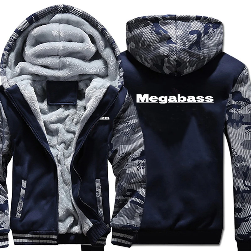 Megabass Hoodies Men Fashion Coat Pullover Fleece Liner Jacket Megabass Sweatshirts Hoody 6