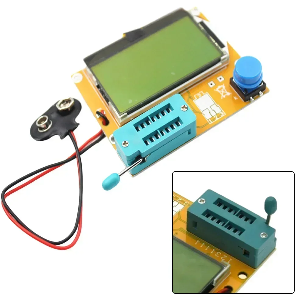 Graphic Transistor Tester Latest LCR-T4 Esr Meter Transistor Tester Diode LCR-T4 For -click Power-on Test For -click Finish 5