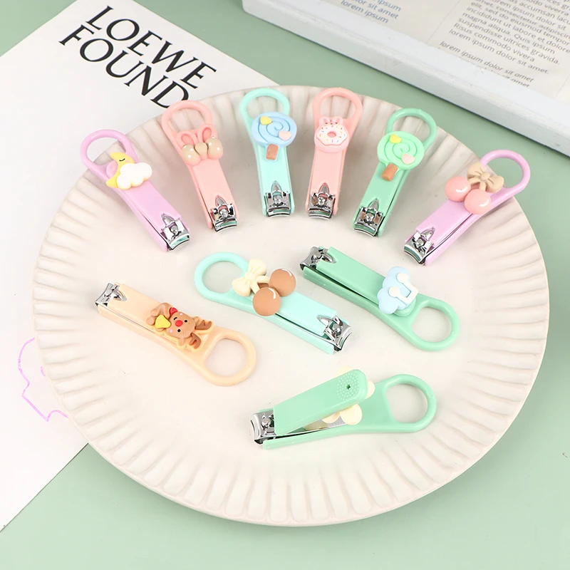 

Ножницы для ногтей Мультяшные милые кусачки для ногтей резак детские ножницы для ногтей машинка для ногтей триммер для ногтей инструмент для маникюра случайный цвет