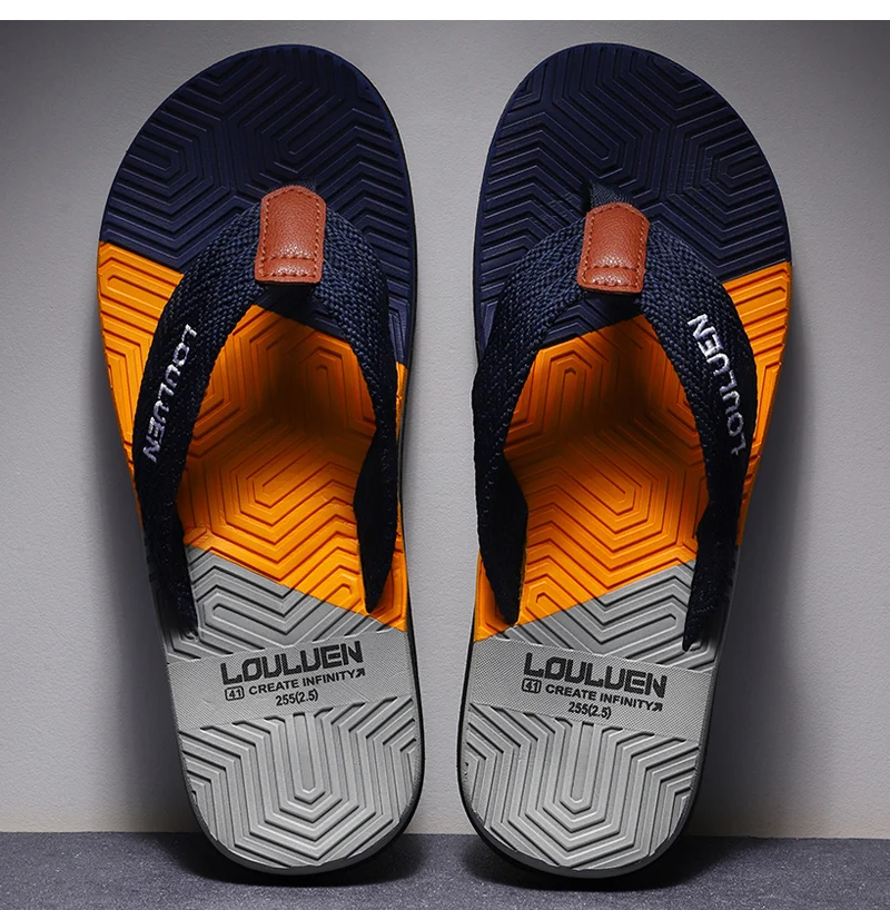 Summer Beach Flip Flops: High-Quality, Fashionable, Breathable for Men - true deals club