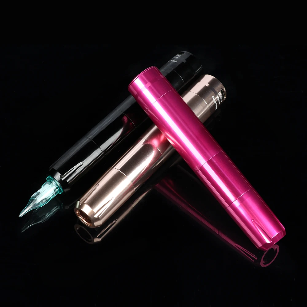 

2023 New Wireless Tattoo Machine Pen Permanent Makeup Eyeliner Lips Tool Micropigmentation Semi-Permanent Tattoo Battety Pen Kit