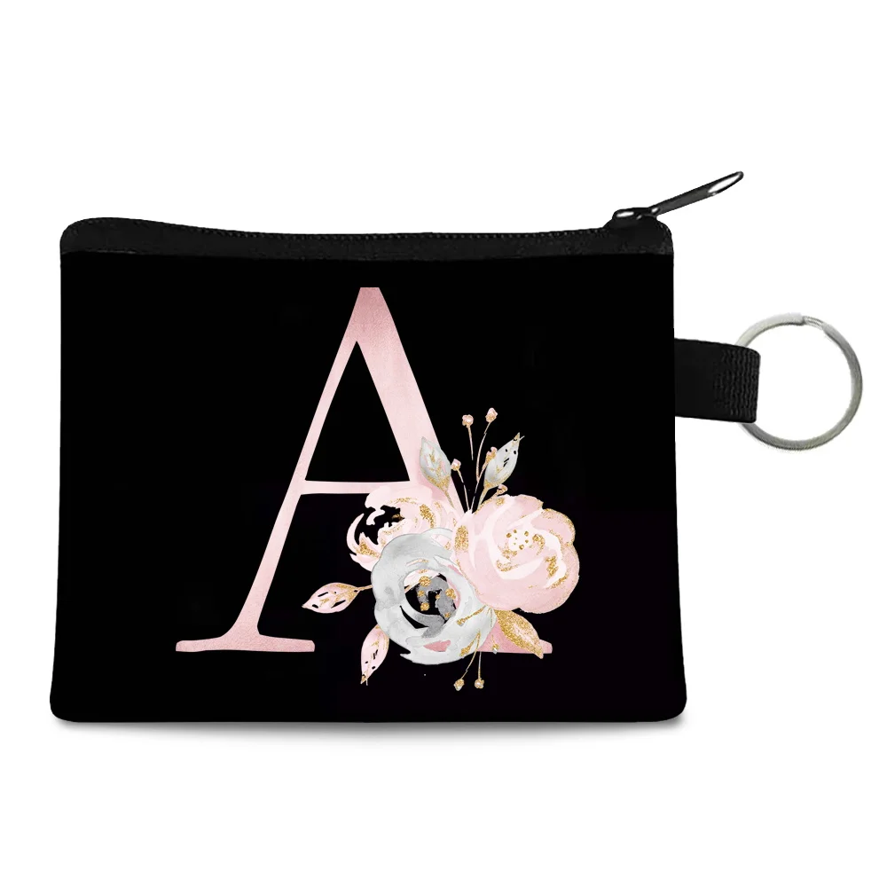 Coin Purse Canvas Bag Zipper Coin Key Bag Money Pocket Women Men Hand-held Small Wallet coin purse coin wallet change bag