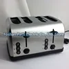 4 Slices Stainless Steel Toaster Automatic Toaster Electric Oven Toaster Breakfast Machine Baking Heating Bread Machine 220V 3