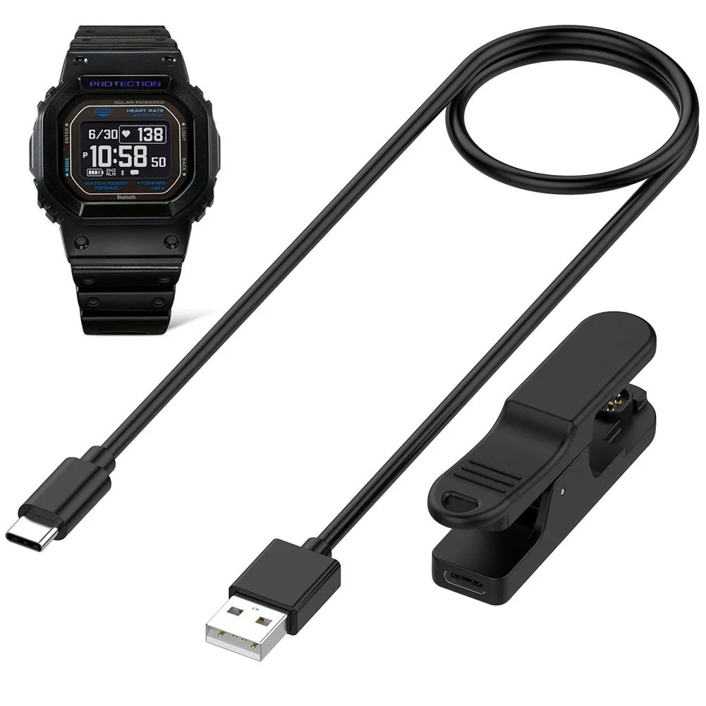 USB Charging Cable 5V 1000MA Watch Charging Stand Sports Watch Charging Cord Wire for Ca Sio G Shock Dw-H5600