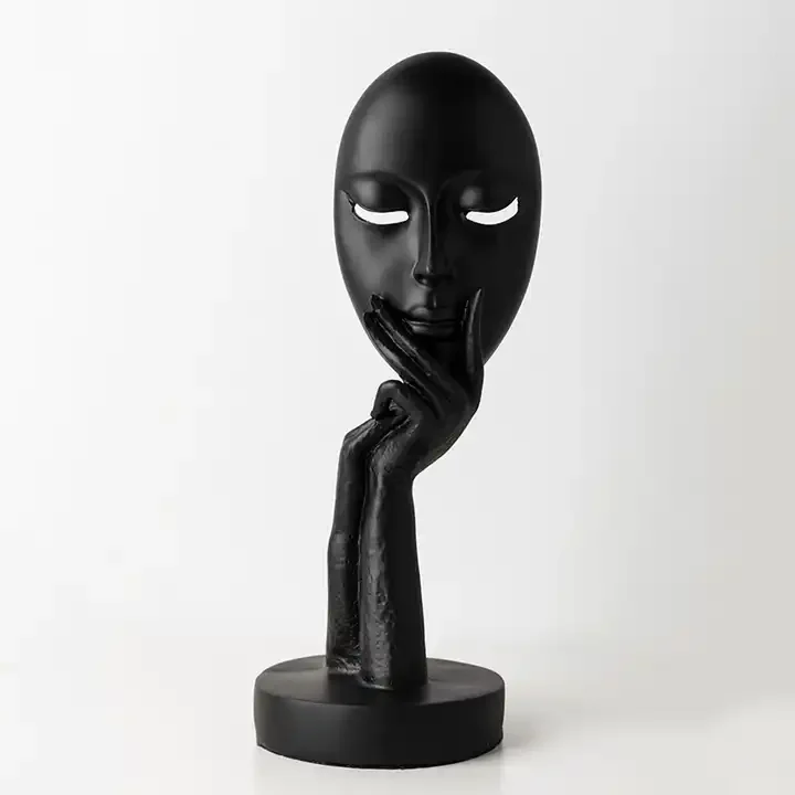 Hot-sale Home Creative Decorations for Home Office Abstract Art Ceramic Ornament Factory Directly Decor Accessories