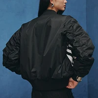 Adidas véritable trois rayures unisexe rétro col montant veste JL8380 2
