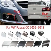 1PC For VW Passat CC 2009-2012 Car Front Rear Bumper Tow Hook Cover Cap Trailer Hauling Eye Trim Lid Shell 1