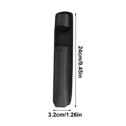 Heavy Duty Expandable Baton Nylon Holster for Security and Law Enforcement Professionals (Black)