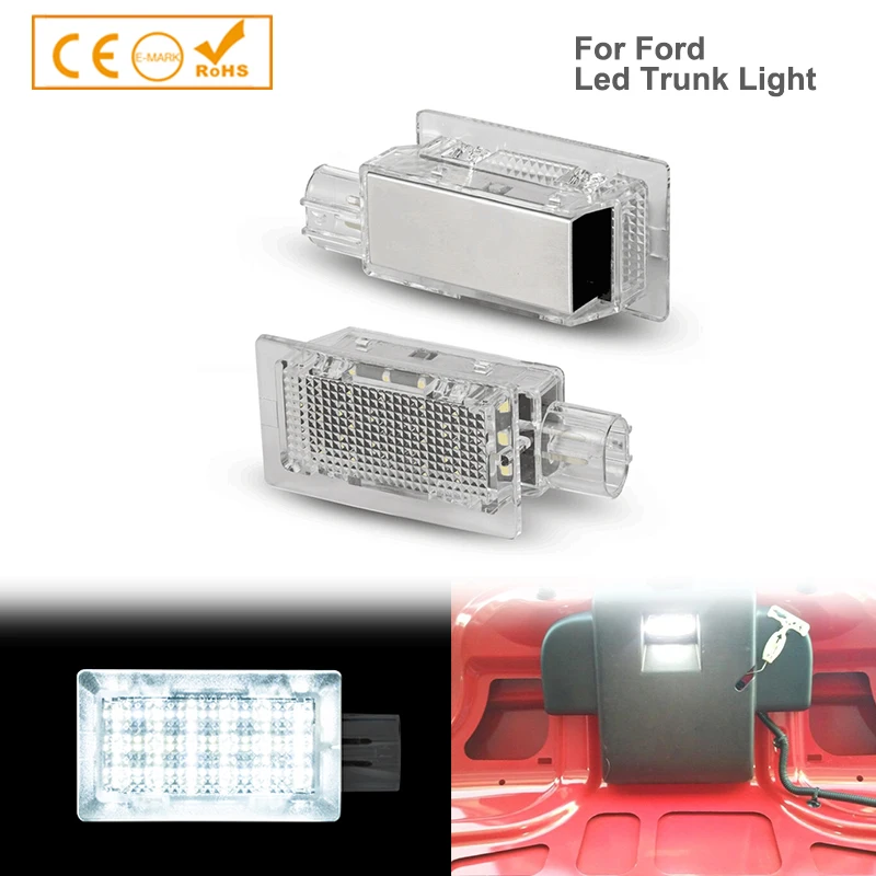 

For Ford Mustang Edge Explorer Fusion Lincoln MKX MKZ Mercury Car LED Luggage Lights Trunk Interior Cargo Lift Gate Lamps