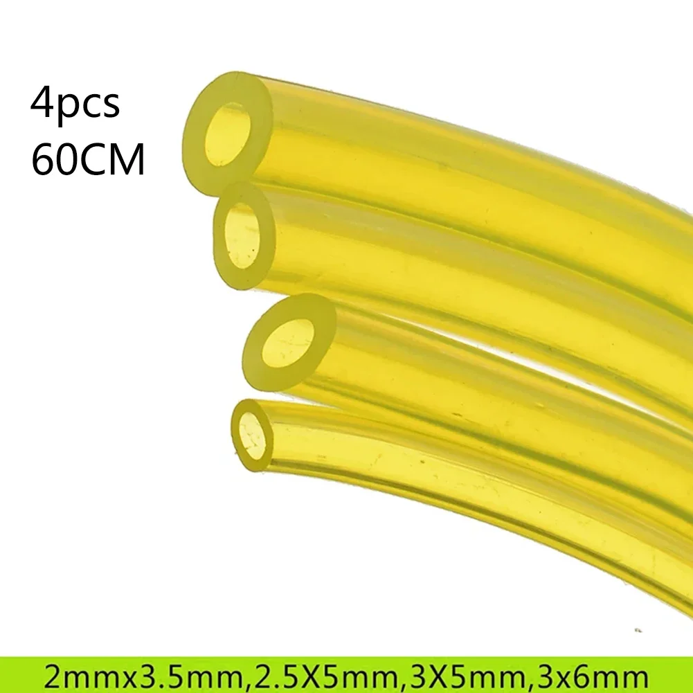 

4pcs Different Sizes Petrol Fuel Pipe Line Hose For Strimmers Trimmer Chainsaws Saw Blower Brushcutter