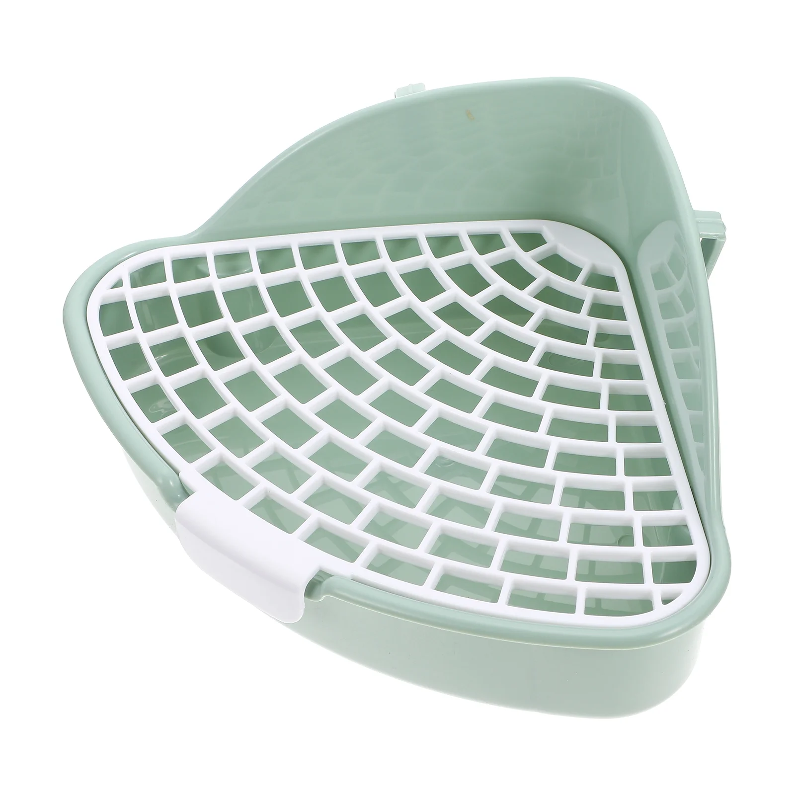 

Rabbit Toilet Hamster Bunny Pet Guinea Pig Training Potty Pp Clean Equipment Cage Plastic