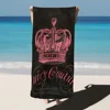 J-Juicy C-Couture Classic Vintage Big Microfiber Beach Towels Quick Dry Towel Sand Beach Towels For Travel Swim Pool Yoga 5