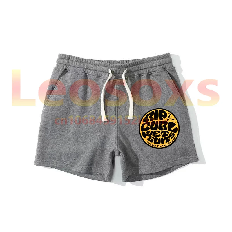 

[TEW] Summer casual fitness rip polyester shorts men curl pocket jogging black sports pants