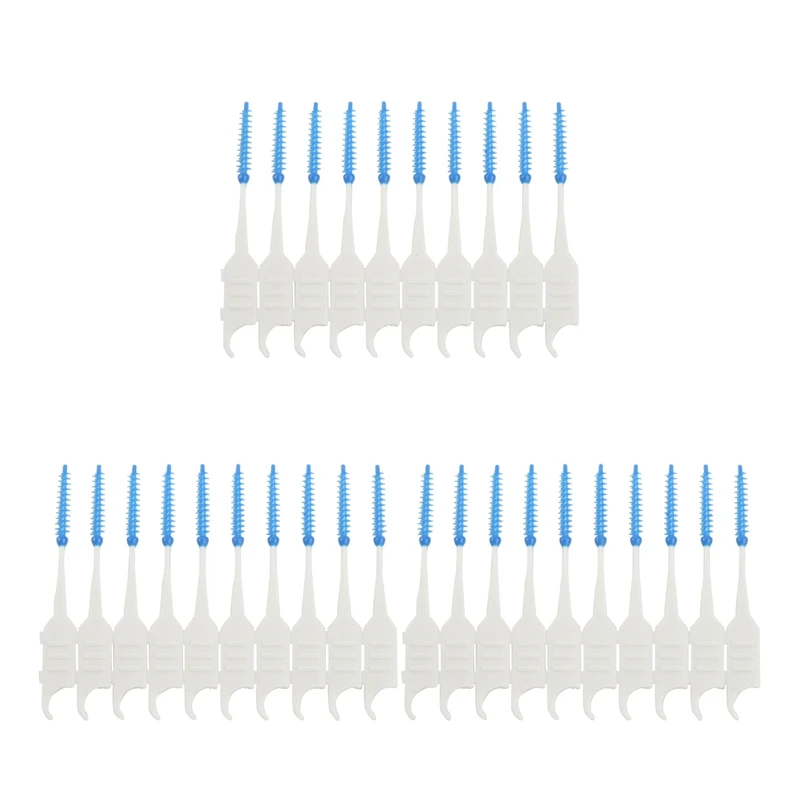 

120Pcs Teeth Toothpicks Floss Picks Interdental Brush Stick Tooth Clean