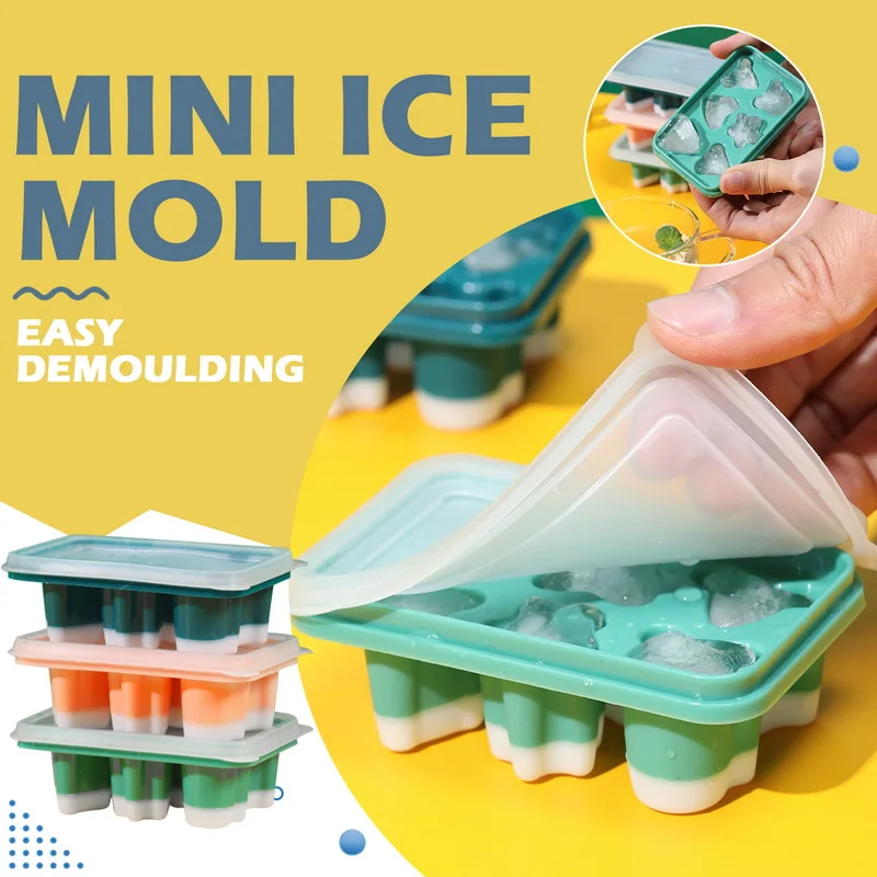 Dropship Disposable Ice Cubes Mold Ice Lattice Bag Transparent
