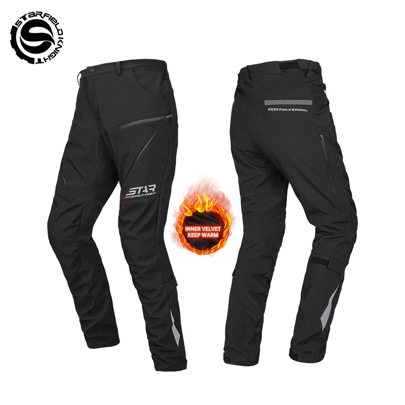 SFK 방풍 방수 겨울 따뜻한 오토바이 바지 CE 보호 장비 액세서리가 포함된..
