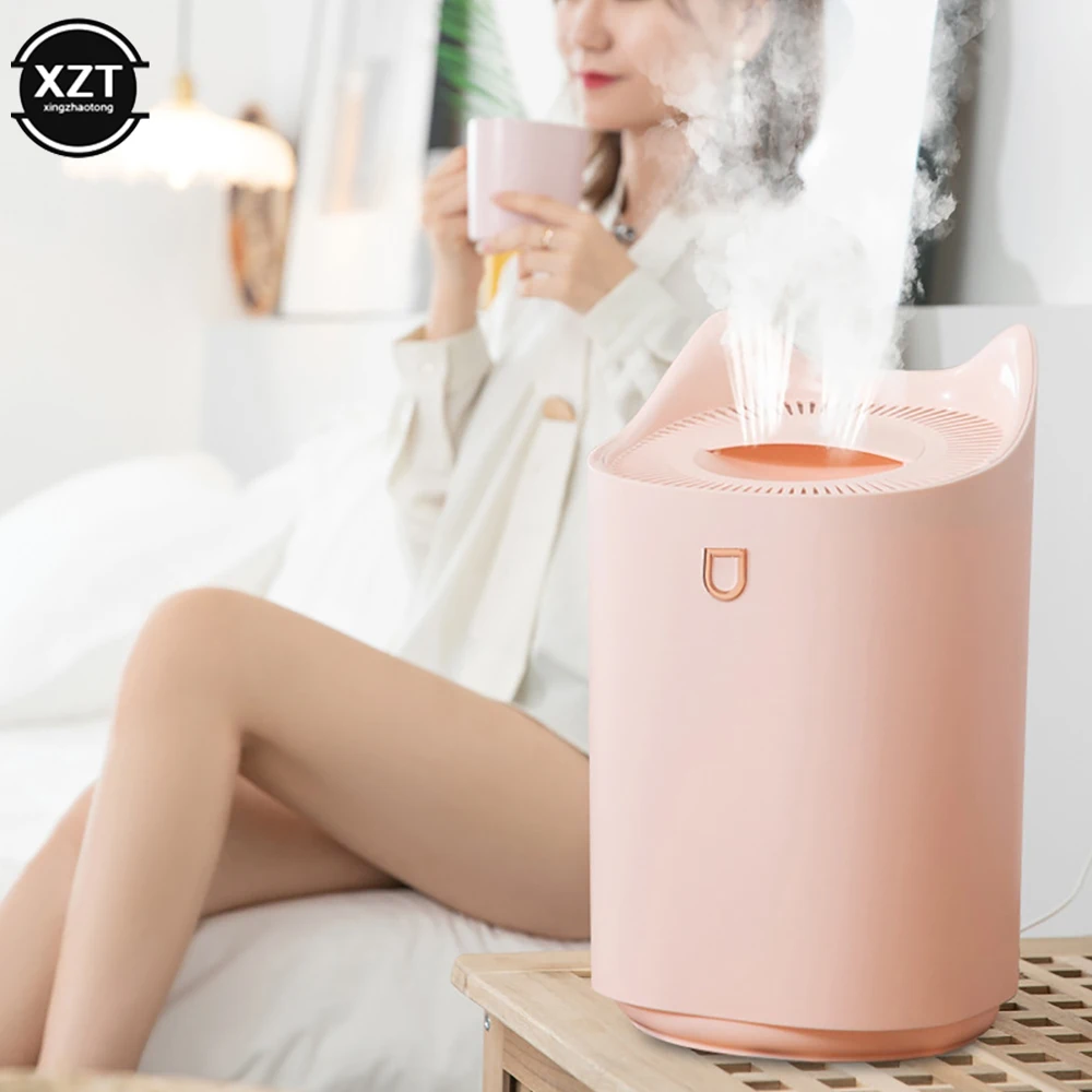 3L Air Humidifier Essential Oil Aroma Diffuser Double Nozzle With Coloful LED Light Ultrasonic Humidifiers Aromatherapy Diffuser