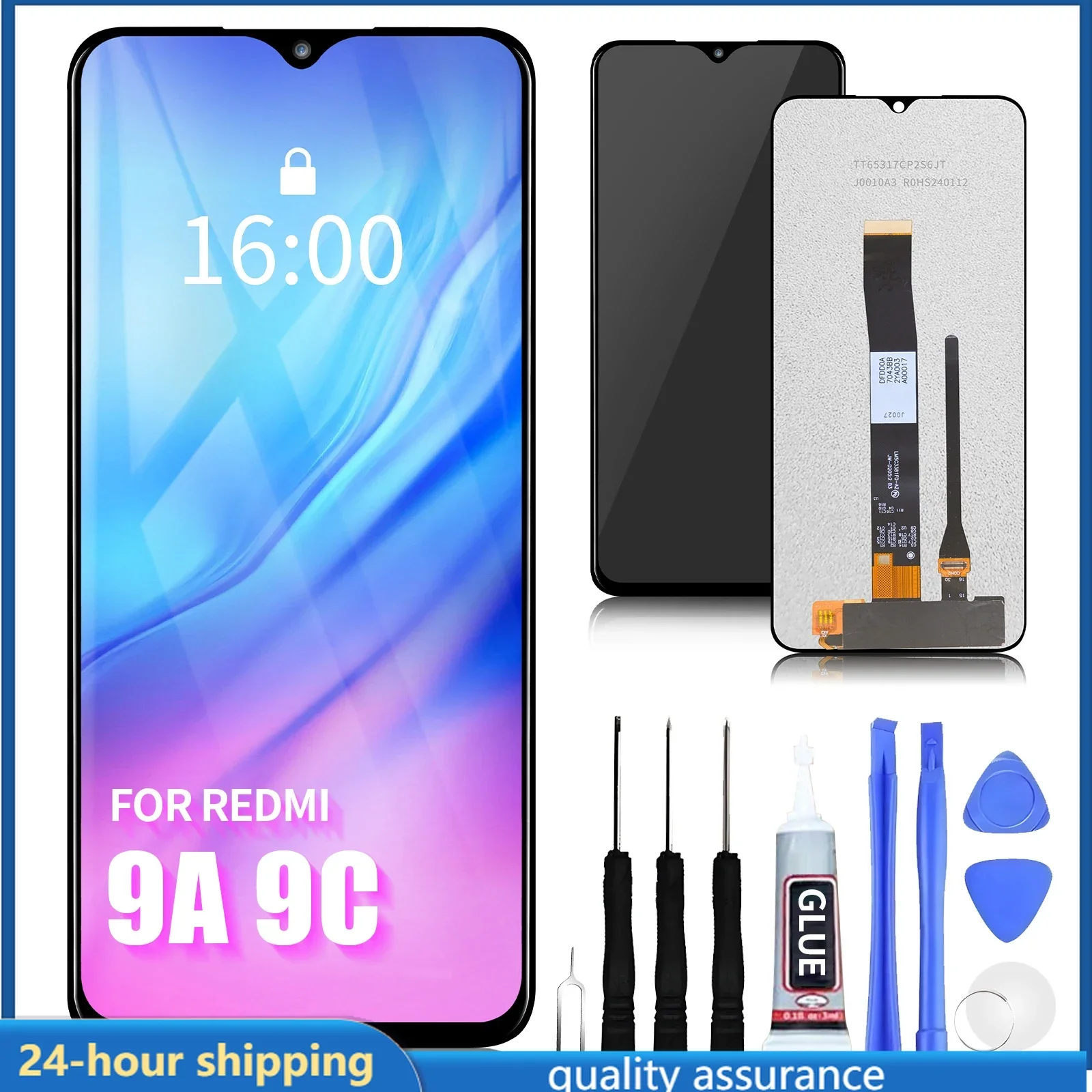 

6.53" LCD For Xiaomi Redmi 9A 9C 9I 10A Display Touch Screen Digitizer Assembly Replacement For Xiaomi Redmi 9A LCD