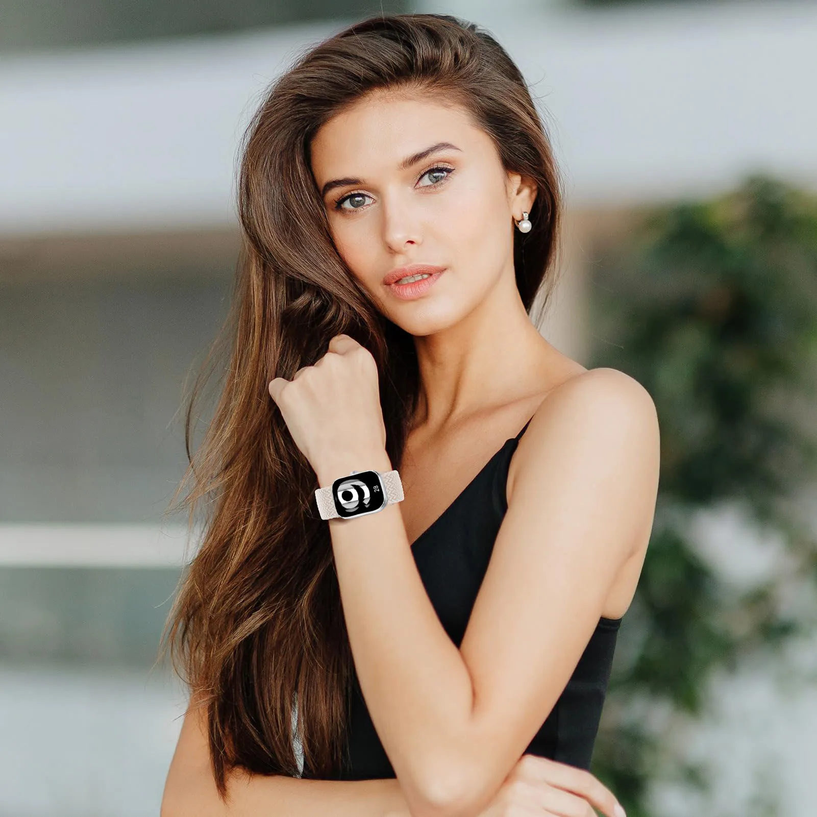 Sport Braided Adjustable Magnetic Strap for Smartwatch Accessories