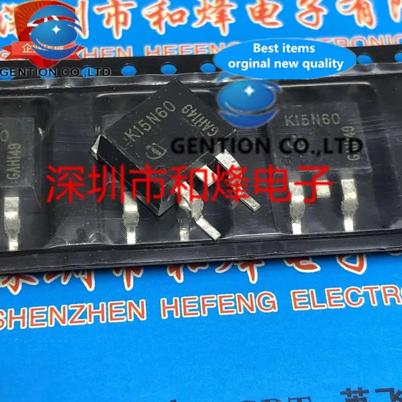 

10 шт. K15N60 SKB15N60 TO-263 600V 15A в наличии 100% новые и оригинальные